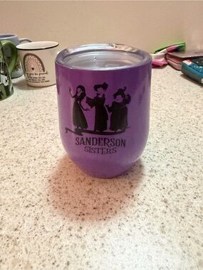 Purple Hocus Pocus Sanderson Sisters tumbler
